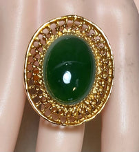 Load image into Gallery viewer, AUTHENTIC SWOBODA RINGS ~ "A" QUALITY JADE