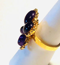 Load image into Gallery viewer, Amethyst Butterfly Ring
