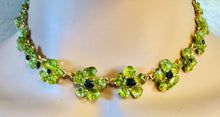 Load image into Gallery viewer, Peridot and Sapphire Necklace
