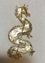 Load image into Gallery viewer, AUTHENTIC SWOBODA DRAGON BROOCH/PENDANT ~ CORAL, TURQUOISE, RUBY
