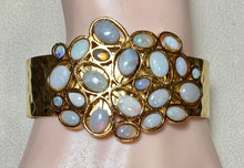 Load image into Gallery viewer, AUTHENTIC SWOBODA CUFF BRACELET ~ GENUINE OPAL
