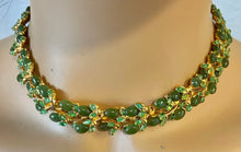Load image into Gallery viewer, AUTHENTIC SWOBODA NECKLACE ~ JADE, PERIDOT
