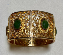 Load image into Gallery viewer, AUTHENTIC SWOBODA CUFF BRACELET ~ JADE
