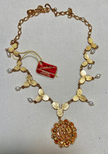 Load image into Gallery viewer, AUTHENTIC SWOBODA NECKLACE ~ CORAL, PEARL
