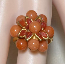 Load image into Gallery viewer, AUTHENTIC SWOBODA RING ~ CORAL
