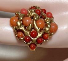 Load image into Gallery viewer, AUTHENTIC SWOBODA RING ~ CORAL
