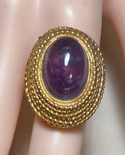 Load image into Gallery viewer, AUTHENTIC SWOBODA RING ~ AMETHYST
