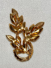Load image into Gallery viewer, AUTHENTIC SWOBODA BROOCH ~ GENUINE SAPPHIRE, PERIDOT

