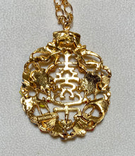 Load image into Gallery viewer, AUTHENTIC SWOBODA PENDANT ~ MULTI-STONE
