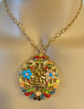 Load image into Gallery viewer, AUTHENTIC SWOBODA PENDANT ~ MULTI-STONE
