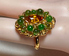 Load image into Gallery viewer, AUTHENTIC SWOBODA RINGS ~ PERIDOT, CITRINE
