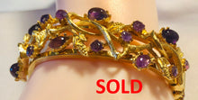 Load image into Gallery viewer, Amethyst Cuff Bracelet
