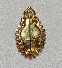 Load image into Gallery viewer, Authentic Swoboda Blackamoor Brooch ~ Carnelian, Peridot, Turquoise, Garnet, Ruby
