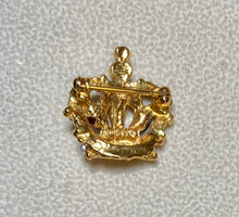 Load image into Gallery viewer, Authentic Swoboda Crown Brooch ~ Peridot, Garnet, Pearl (Copy)

