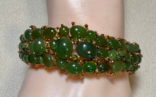 Load image into Gallery viewer, AUTHENTIC SWOBODA CUFF BRACELET ~ JADE
