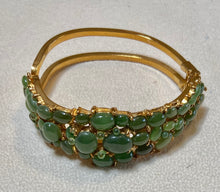 Load image into Gallery viewer, AUTHENTIC SWOBODA CUFF BRACELET ~ JADE
