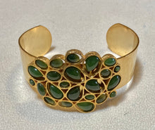 Load image into Gallery viewer, AUTHENTIC SWOBODA CUFF BRACELET ~ JADE
