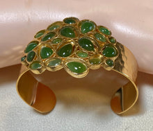 Load image into Gallery viewer, AUTHENTIC SWOBODA CUFF BRACELET ~ JADE
