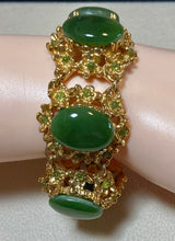 Load image into Gallery viewer, AUTHENTIC SWOBODA BRACELET ~ JADE, PERIDOT

