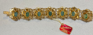 AUTHENTIC SWOBODA BRACELET ~ JADE, PERIDOT