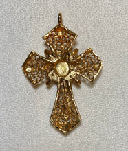 Load image into Gallery viewer, Authentic Swoboda Cross Pendant ~ Genuine Opal
