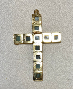 Authentic Swoboda Cross Pendant ~ Jade (Copy)