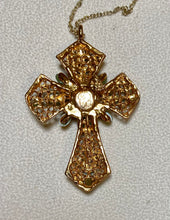 Load image into Gallery viewer, Authentic Swoboda Cross Pendant ~ JADE
