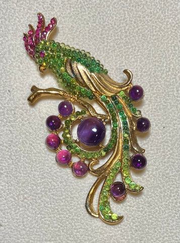 Amethyst Brooches