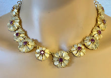 Load image into Gallery viewer, AUTHENTIC SWOBODA NECKLACE ~ Genuine Moonstone, Ruby
