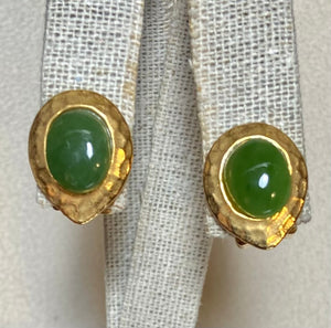 AUTHENTIC SWOBODA EARRINGS ~ JADE