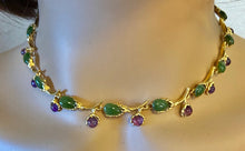 Load image into Gallery viewer, Jade and Amethyst Necklace
