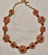 Load image into Gallery viewer, Coral and Sapphire Necklace
