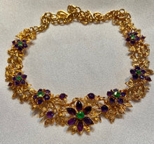 Load image into Gallery viewer, Amethyst and Peridot Necklace
