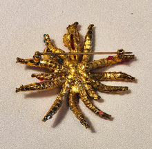 Load image into Gallery viewer, Multi Stone Starfish Brooch
