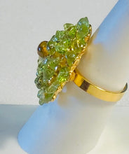 Load image into Gallery viewer, Peridot and Citrine Ring
