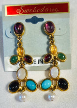 Load image into Gallery viewer, Multi Stone Earring
