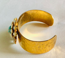 Load image into Gallery viewer, Opal and Turquoise Cuff Bracelet
