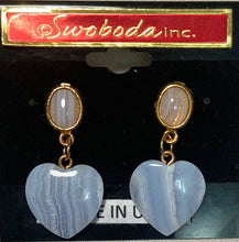 Load image into Gallery viewer, Lace Agate Earrings
