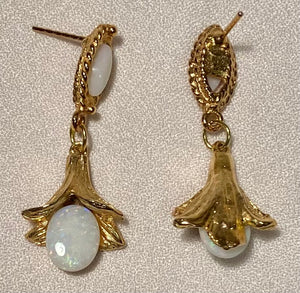 Genuine Opal Earrings