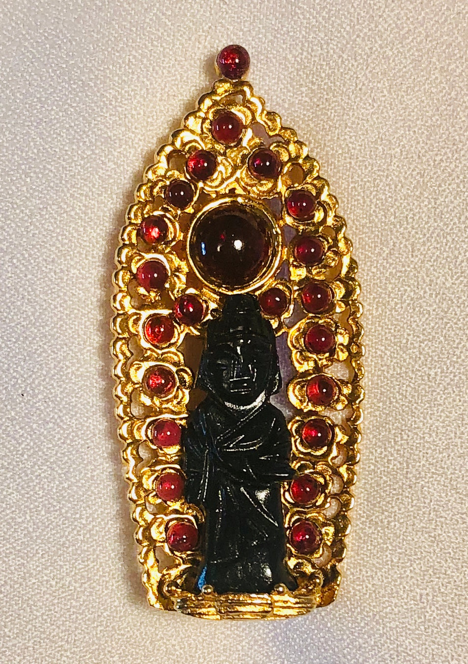 Garnet Brooch