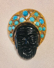 Load image into Gallery viewer, Turquoise Brooch

