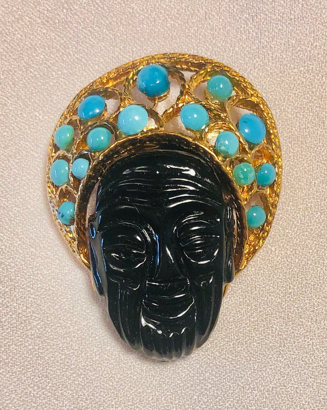 Turquoise Brooch