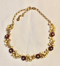 Load image into Gallery viewer, Moonstone and Garnet Necklace
