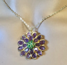 Load image into Gallery viewer, Amethyst and Peridot Necklace
