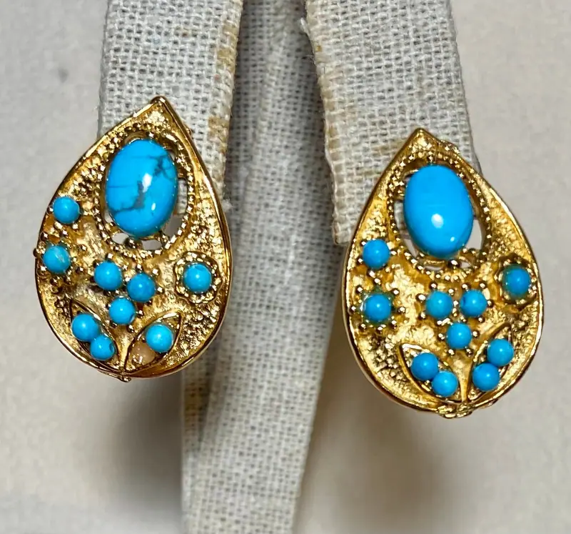Swoboda Earrings — Turquoise (2)