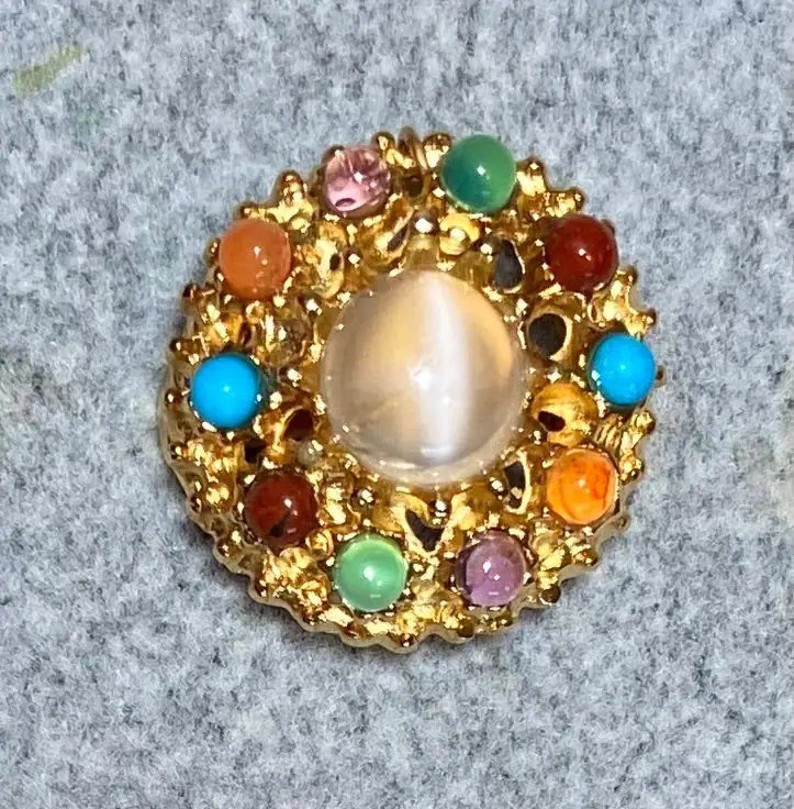 Swoboda Ring — Moonstone, Multi-Stone